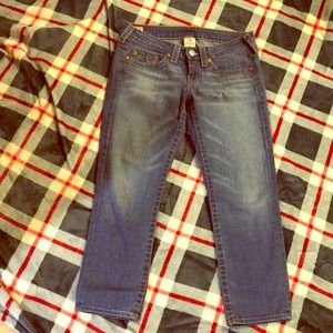 True Religion Crop Jeans